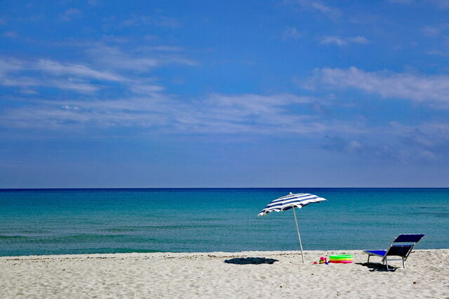 A beach in Sardinia