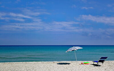 A beach in Sardinia