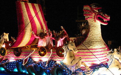 Flower float example