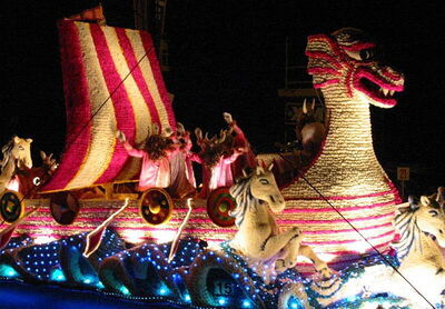 Flower float example