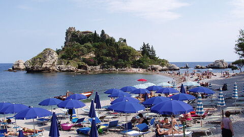 Sicilian beach