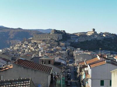 View of Montalbano Elicona