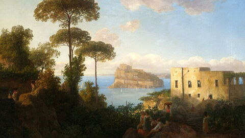 Ischian Landscape, Thomas Ender
