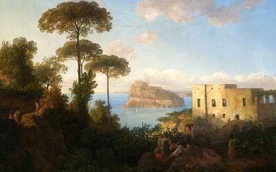 Ischian Landscape, Thomas Ender