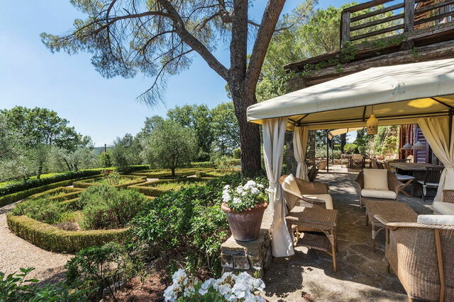 Villa Le Corti, garden