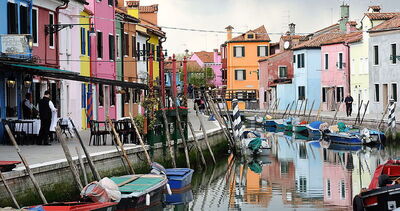 Coloured houses of Burano