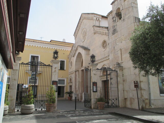 Exterior of Sorrento Cathedral