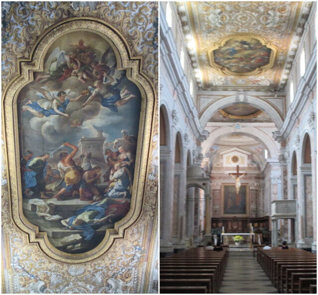 Interior of Sorrento Cathedral