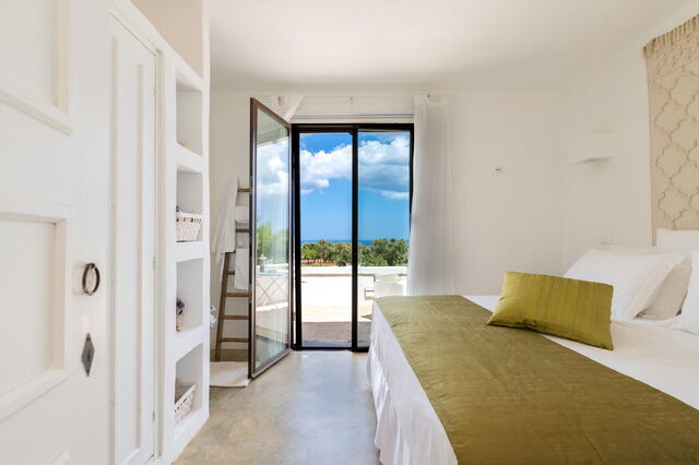 Masseria Isaia, bedroom