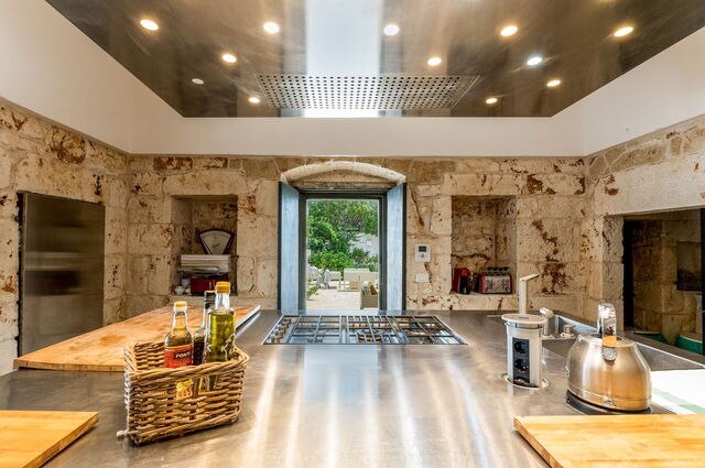 Masseria Isaia, kitchen