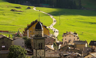 A town in the Aosta Valley