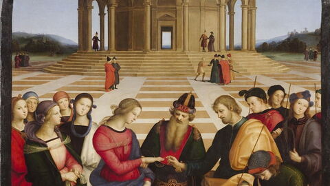 The Marriage of the Virgin by Raphael