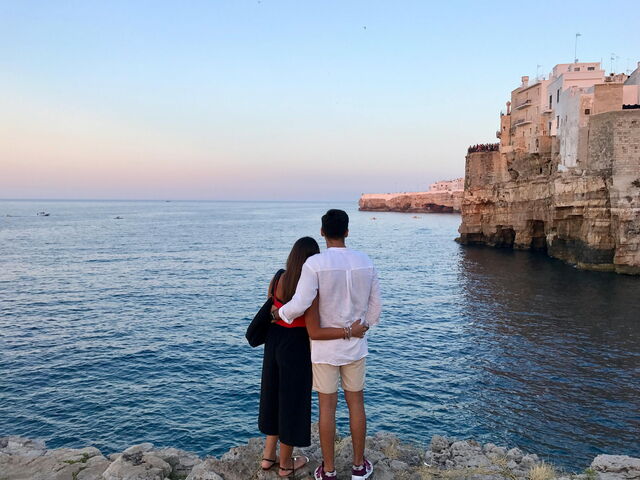 On holiday in Apulia