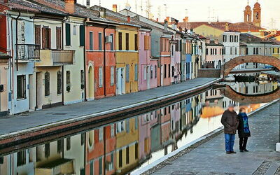 Comacchio, canals