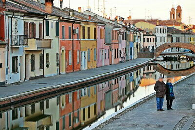 Comacchio, canals