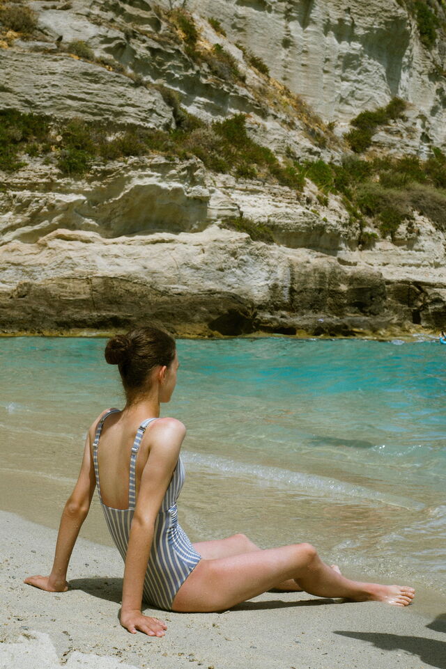 A beach in Tropea