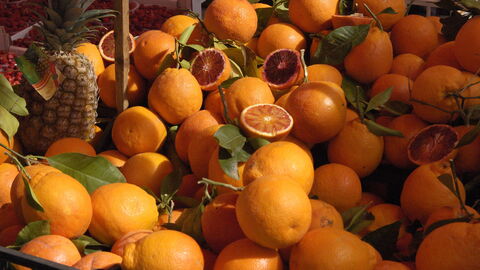 Ballarò Market, oranges