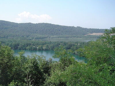 Volcano lakes in Basilicata
