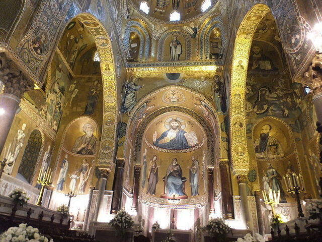 Cappella Palatina, Interior