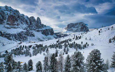 Val Gardena, scenery