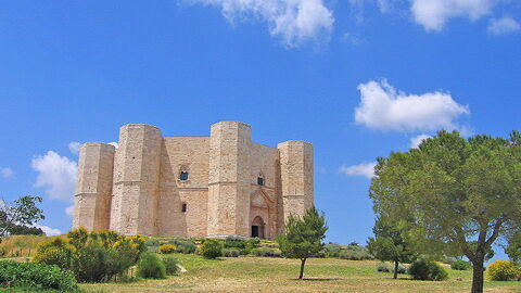 The famous Castel del Monte