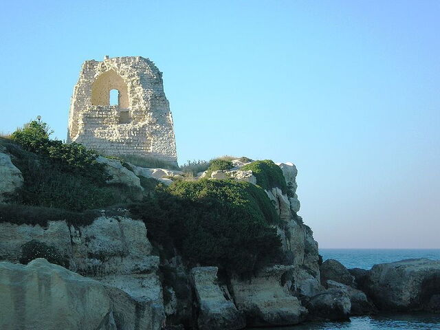 The coastal Torre dell'Orso