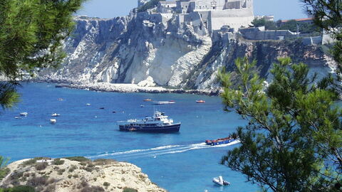 Island of San Nicola in Apulia