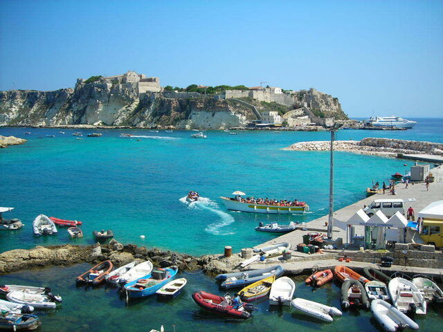 Harbour on the Tremiti Islands