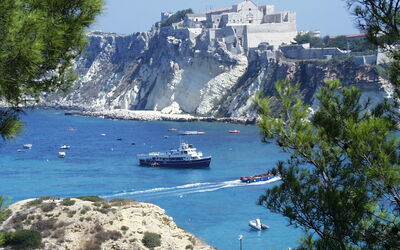 Island of San Nicola in Apulia