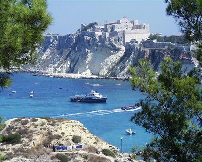 Island of San Nicola in Apulia