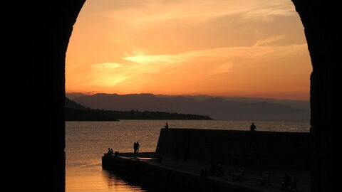 Cefalù, sunset