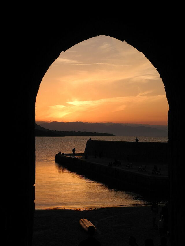 Cefalù, sunset
