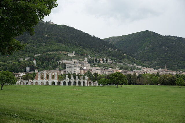 View of Gubbio