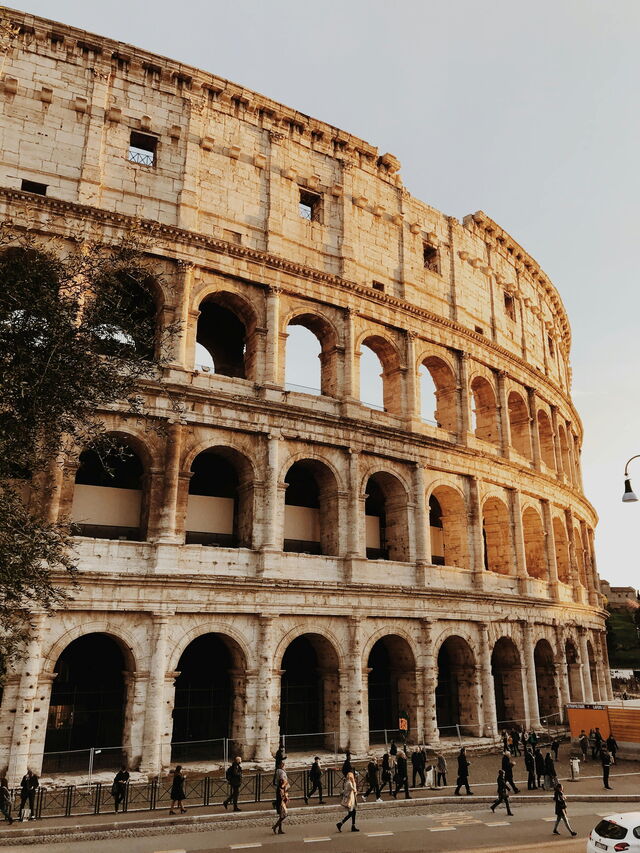 Detail of the Colosseum