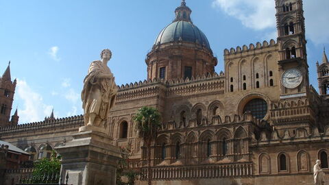 Exterior, by the apse