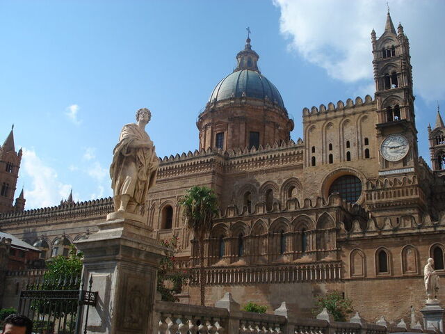 Exterior, by the apse