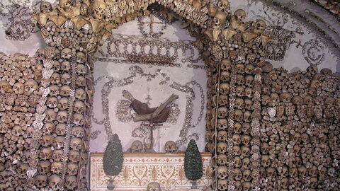 crypt of skulls