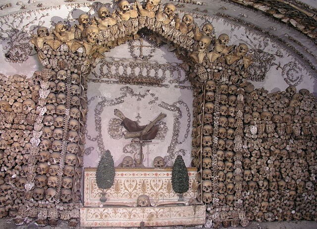 crypt of skulls
