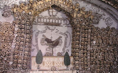 crypt of skulls