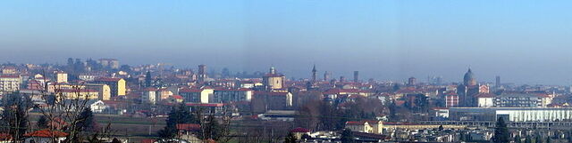 View of Asti city