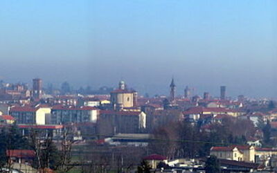 View of Asti city