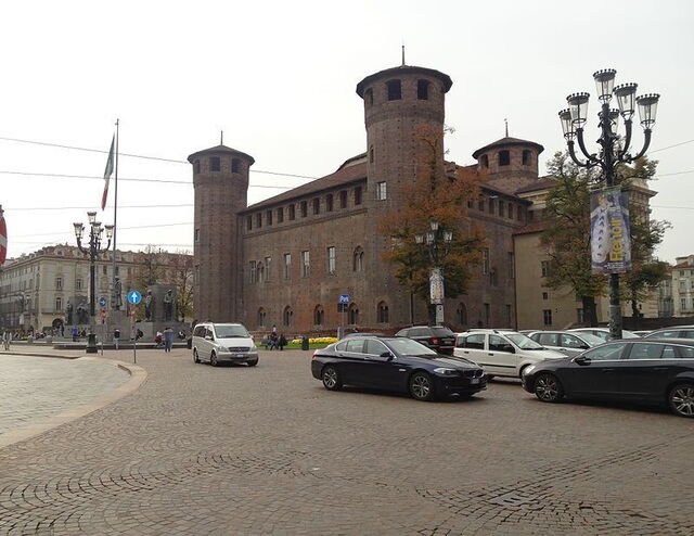 Rear Facade of Palazzo Madama, Turin