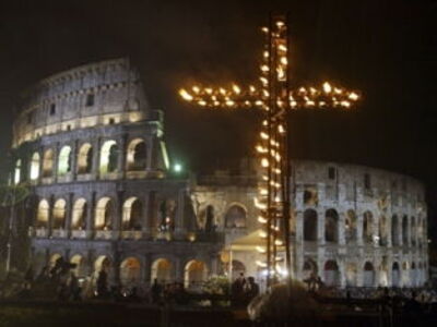 Via Crucis in Rome