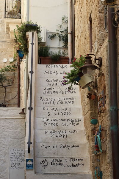 Poetry, Polignano a Mare