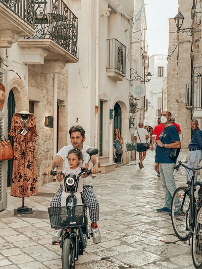 Streets of Polignano a Mare