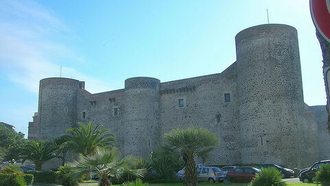 Ursino castle in Catania
