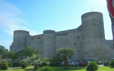 Ursino castle in Catania