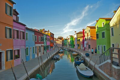 The canal at Burano