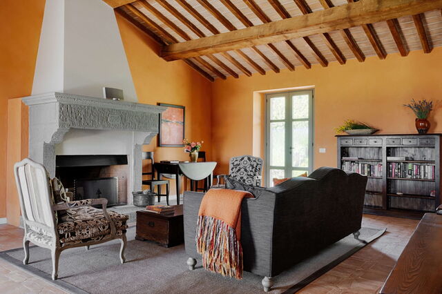 Villa Collinette, living room