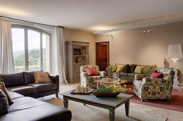 Villa Collinette, sitting room